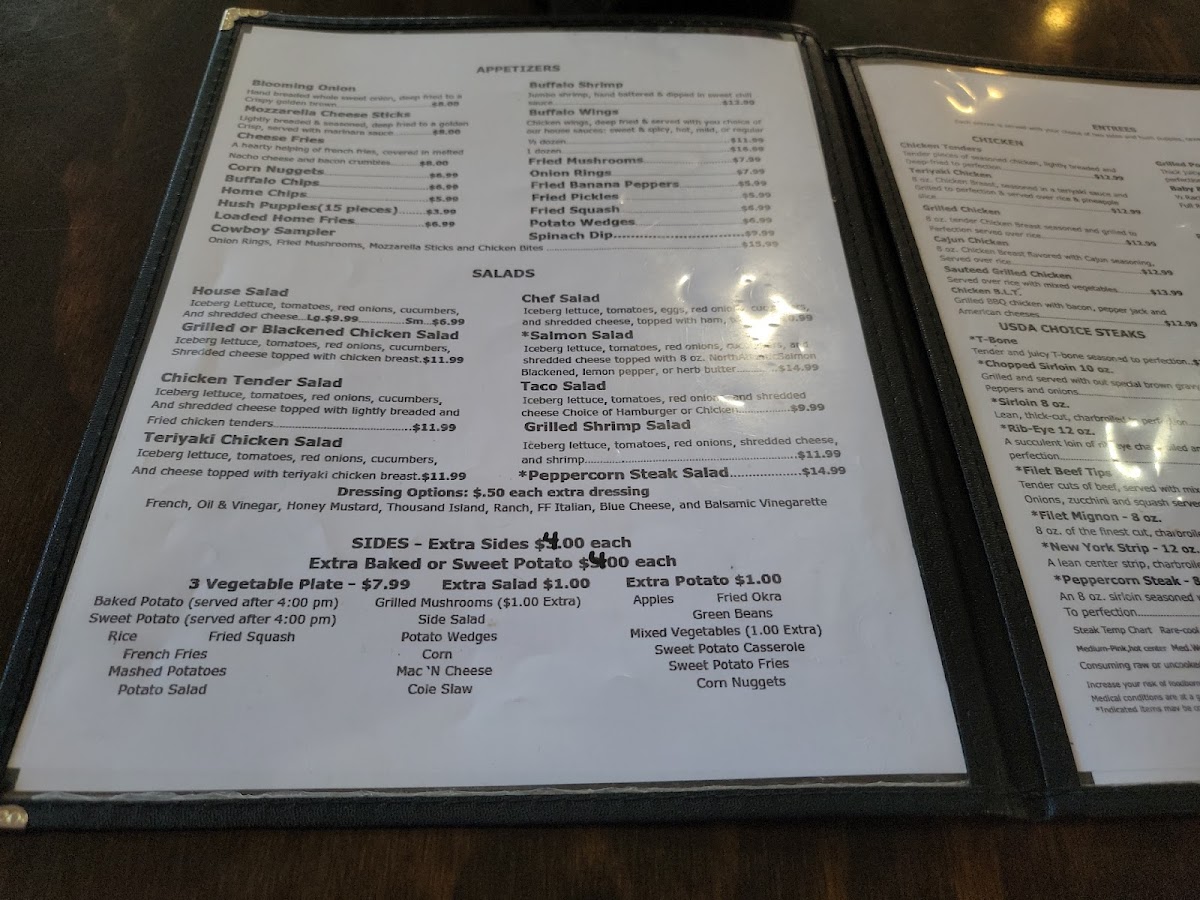 Menu Cowboy Restaurant-4